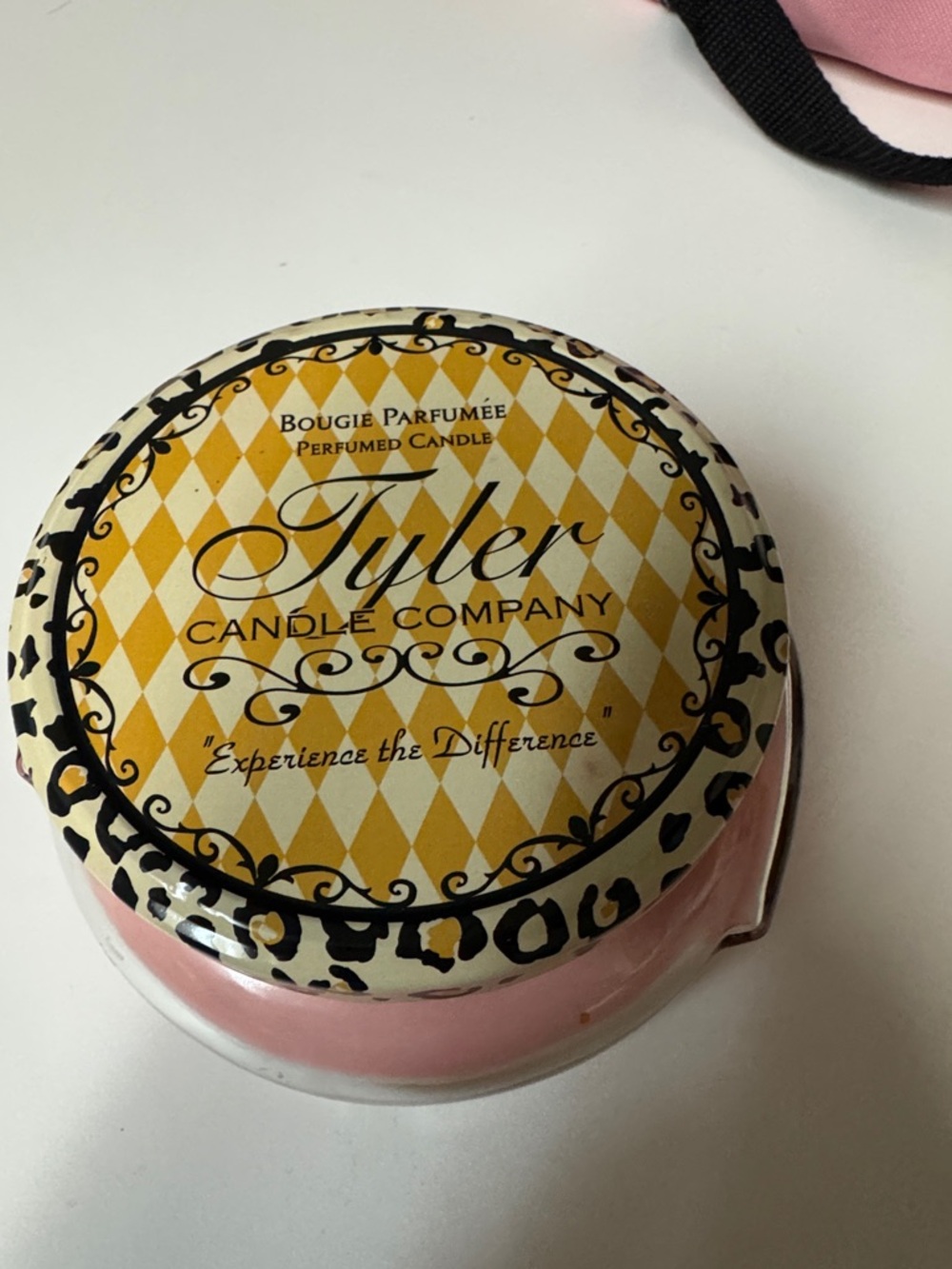 Tyler Scented Candle - pink passion